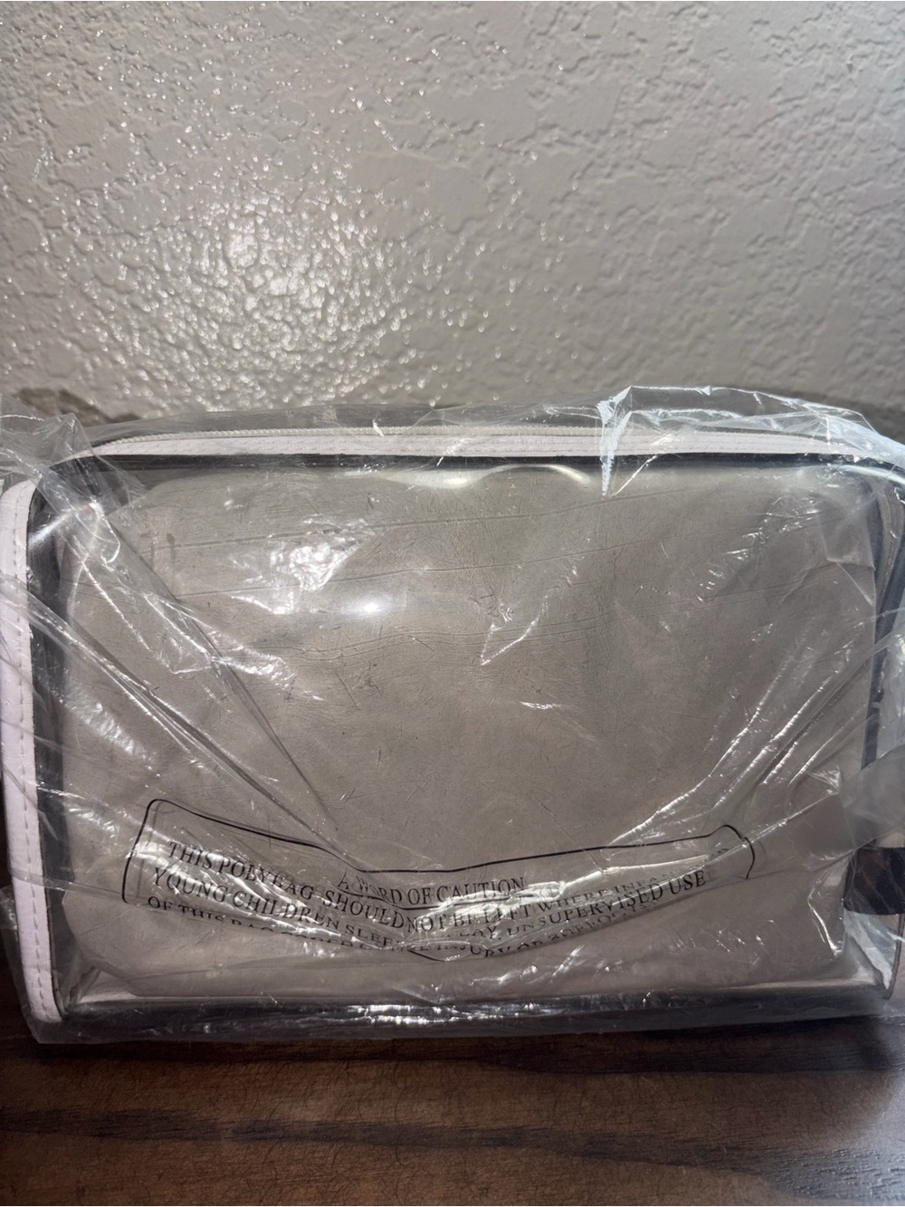 Coach Seahorse & Crab Clear Vinyl Cosmetic Bag - Picture 4 of 5